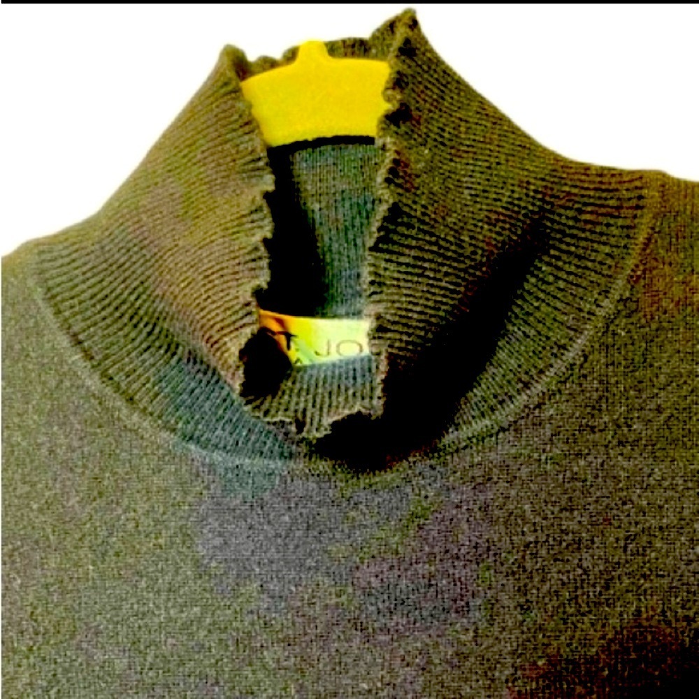St John Cashmere Sleeveless Turtleneck Black Small - Picture 4 of 7